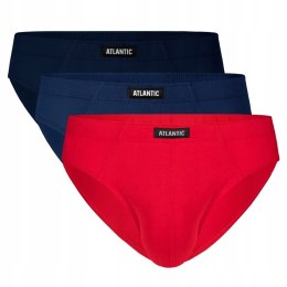 Slipy męskie 3 PARY sport ATLANTIC 3SMP-133 - XXL