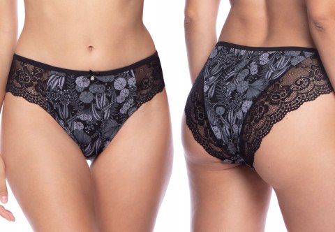 FIGI damskie BIKINI 2 PARY majtki bawełniane koronka LAMA 1574BI - XL