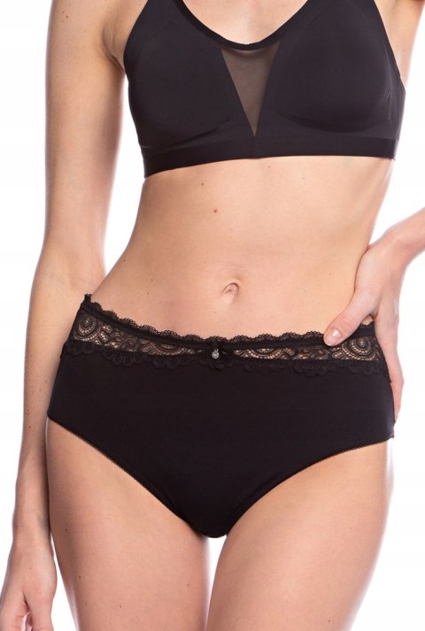 FIGI damskie koronkowe 2 PARY MODAL WYSOKI STAN majtki LAMA 1564MD - XXL