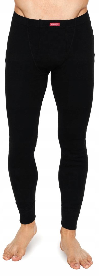 Kalesony 100% BAWEŁNA legginsy męskie HENDERSON 4862 czarne - L Kalesony 100% BAWEŁNA legginsy męskie HENDERSON 4862 czarne - L