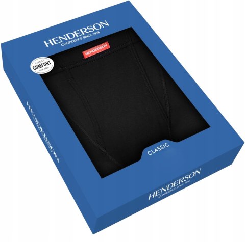 Kalesony 100% BAWEŁNA legginsy męskie HENDERSON 4862 czarne - L Kalesony 100% BAWEŁNA legginsy męskie HENDERSON 4862 czarne - L