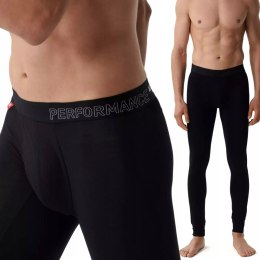 LEGGINSY sportowe MĘSKIE treningowe TERMO kalesony ATLANTIC BML-016 - L