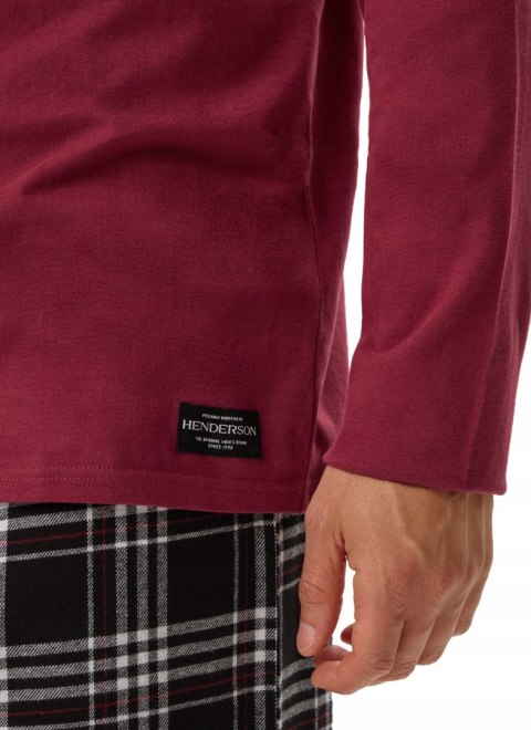 Piżama męska 100% BAWEŁNA z długim rękawem HENDERSON HONOR - XL Piżama męska 100% BAWEŁNA z długim rękawem HENDERSON HONOR - XL