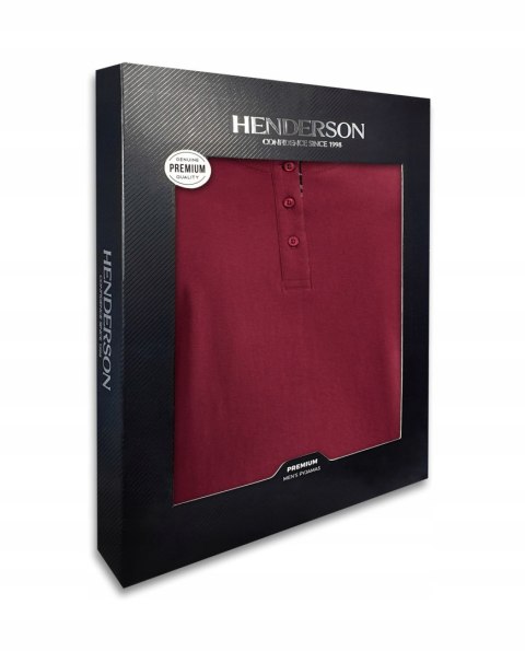 Piżama męska 100% BAWEŁNA z długim rękawem HENDERSON HONOR - XL Piżama męska 100% BAWEŁNA z długim rękawem HENDERSON HONOR - XL