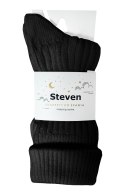 SKARPETKI DO SPANIA grube skarpety z WEŁNĄ damskie STEVEN - 35-37