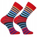 Skarpety męskie 3 WZORY kolorowe długie na PREZENT MORAJ - 39-42