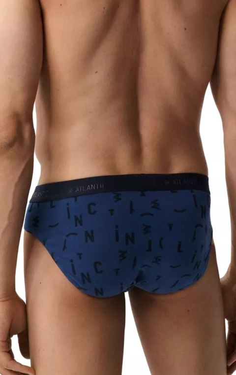 Slipy męskie BAWEŁNIANE 3 PARY dopasowane ATLANTIC 3MP-161 - XL Slipy męskie BAWEŁNIANE 3 PARY dopasowane ATLANTIC 3MP-161 - XL