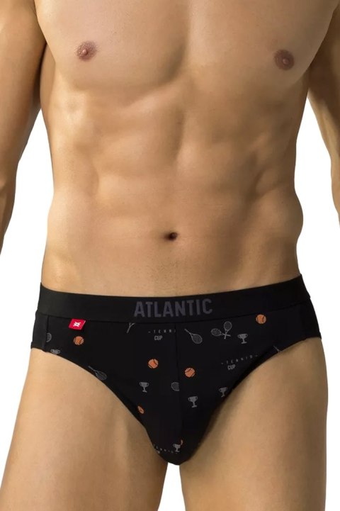 Slipy męskie BAWEŁNIANE 3 PARY dopasowane ATLANTIC 3MP-171 - XL Slipy męskie BAWEŁNIANE 3 PARY dopasowane ATLANTIC 3MP-171 - XL