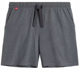 Spodenki męskie DRESOWE piżamowe BAWEŁNA szorty ATLANTIC NMB-039 - XL