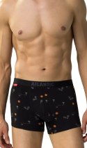 Bokserki męskie BAWEŁNIANE 3 PARY dopasowane ATLANTIC 3MH-050 - XL