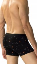 Bokserki męskie BAWEŁNIANE 3 PARY dopasowane ATLANTIC 3MH-050 - XL