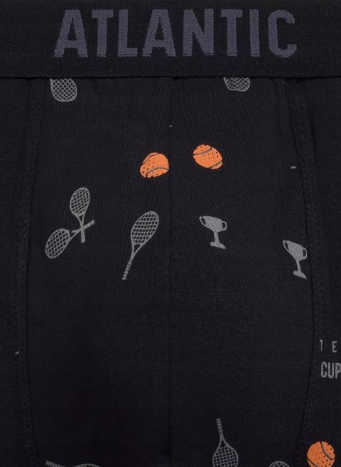 Bokserki męskie BAWEŁNIANE 3 PARY dopasowane ATLANTIC 3MH-050 - XL