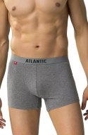Bokserki męskie BAWEŁNIANE 5 PAR dopasowane ATLANTIC 5SMH-004 - XXL