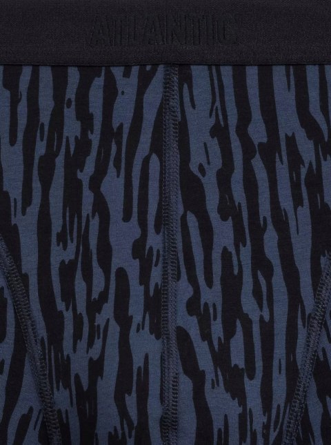 Bokserki męskie bawełniane 2 PARY długie nogawki ATLANTIC 2MH-175 - M