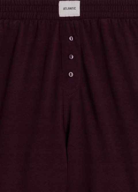 Piżama damska 100% BAWEŁNA z długim rękawem ATLANTIC NLP-479 - XXL