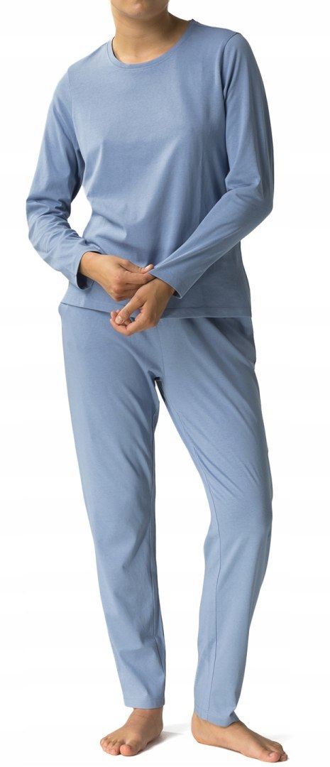 Piżama damska 100% BAWEŁNA z długim rękawem ATLANTIC NLP-479 - XL