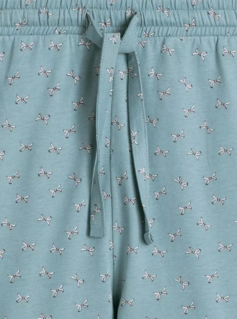 Piżama damska 100% BAWEŁNA z długim rękawem ATLANTIC NLP-483 - M