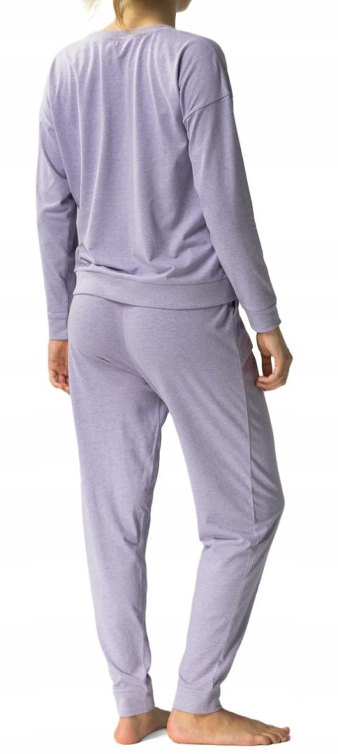 Piżama damska BAWEŁNIANA z długim rękawem ATLANTIC NLP-480 - XL