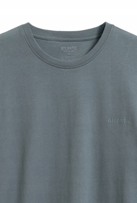 Piżama męska luźna BAWEŁNIANA z długim rękawem ATLANTIC NMP-372 - XL Piżama męska luźna BAWEŁNIANA z długim rękawem ATLANTIC NMP-372 - XL