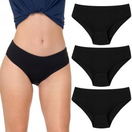 3x Klasyczne Figi damskie Majtki MORAJ bawełniane 3-PAK - XXL