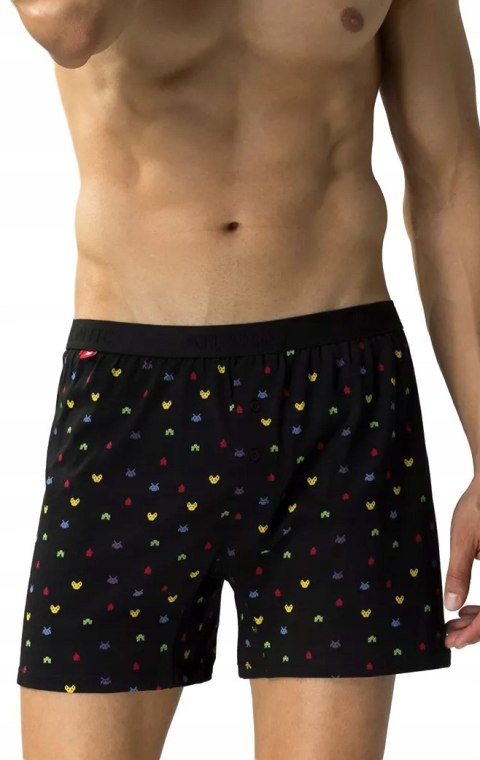 Bokserki męskie 100% BAWEŁNA luźne 2 PARY ATLANTIC 2MBX-055 - XXL Bokserki męskie 100% BAWEŁNA luźne 2 PARY ATLANTIC 2MBX-055 - XXL