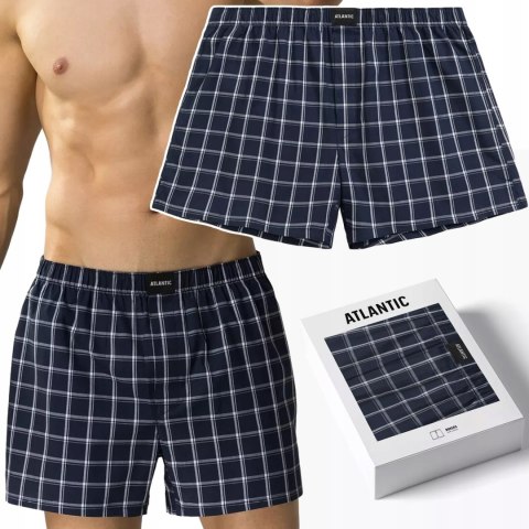 Bokserki męskie 100% BAWEŁNA luźne ATLANTIC MBT-001 - XXL Bokserki męskie 100% BAWEŁNA luźne ATLANTIC MBT-001 - XXL