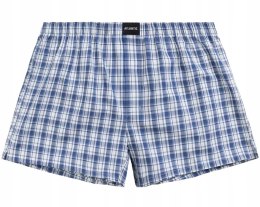 Bokserki męskie 100% BAWEŁNA luźne ATLANTIC MBT-002 - M