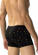 Bokserki męskie BAWEŁNIANE 3 PARY dopasowane ATLANTIC 3MH-054 - XL