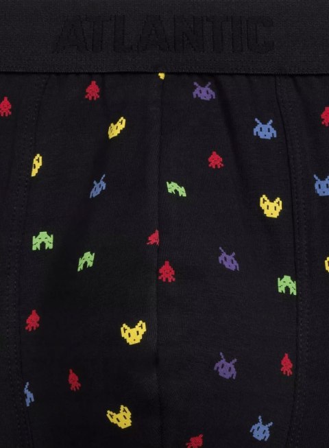 Bokserki męskie BAWEŁNIANE 3 PARY dopasowane ATLANTIC 3MH-054 - XL Bokserki męskie BAWEŁNIANE 3 PARY dopasowane ATLANTIC 3MH-054 - XL