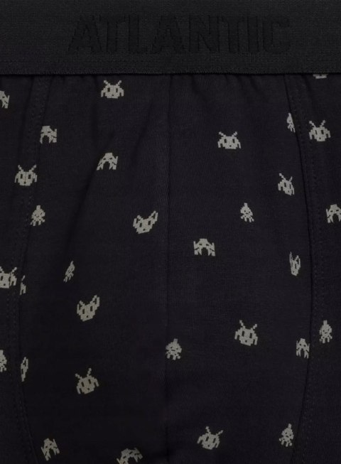 Bokserki męskie BAWEŁNIANE 3 PARY dopasowane ATLANTIC 3MH-054 - XL Bokserki męskie BAWEŁNIANE 3 PARY dopasowane ATLANTIC 3MH-054 - XL