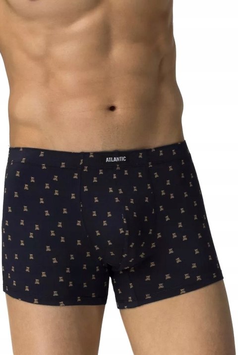 Bokserki męskie BAWEŁNIANE 3 PARY dopasowane ATLANTIC 3MH-201- XL Bokserki męskie BAWEŁNIANE 3 PARY dopasowane ATLANTIC 3MH-201- XL