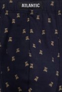 Bokserki męskie BAWEŁNIANE 3 PARY dopasowane ATLANTIC 3MH-201- XL