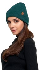 CZAPKA damska jesienna zimowa typu beanie w PRĄŻEK MORAJ r. uniwersalny