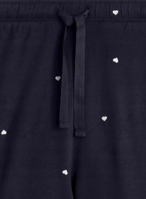 Piżama damska w serca 100% BAWEŁNA z długim rękawem ATLANTIC NLP-481 - XXL