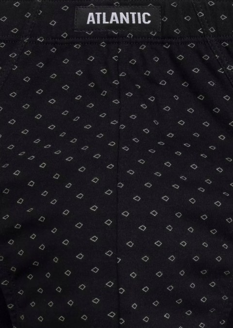 Slipy męskie BAWEŁNIANE 3 PARY dopasowane ATLANTIC 3MP-179 - M