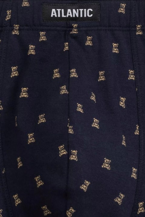 Slipy męskie BAWEŁNIANE 3 PARY dopasowane ATLANTIC 3MP-183 - M