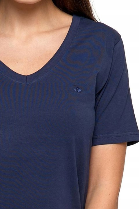 Koszulka damska luźna wygodna T-Shirt Dekolt V BAWEŁNA PREMIUM MORAJ - S Koszulka damska luźna wygodna T-Shirt Dekolt V BAWEŁNA PREMIUM MORAJ - S