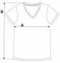 Koszulka damska luźna wygodna T-Shirt Dekolt V BAWEŁNA PREMIUM MORAJ - S