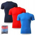 Koszulka męska bawełniana zestaw 3-PAK T-shirt MORAJ BASIC - XXL
