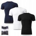Koszulka męska bawełniana zestaw 3-PAK T-shirt MORAJ BASIC - M