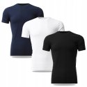 Koszulka męska bawełniana zestaw 3-PAK T-shirt MORAJ BASIC - M