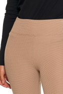 Legginsy damskie W PRĄŻKI z wysokim stanem eleganckie MORAJ - L/XL