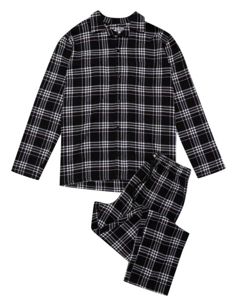 Piżama męska 100% BAWEŁNA z długim rękawem HENDERSON HONOR - XL Piżama męska 100% BAWEŁNA z długim rękawem HENDERSON HONOR - XL