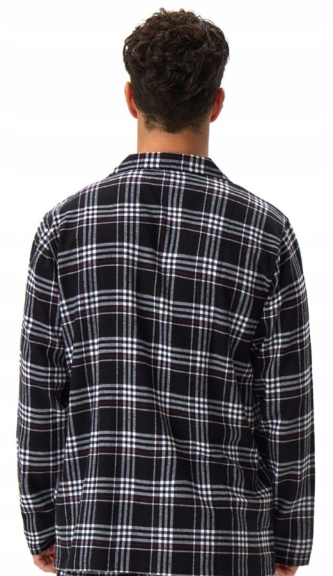 Piżama męska 100% BAWEŁNA z długim rękawem HENDERSON HONOR - XL Piżama męska 100% BAWEŁNA z długim rękawem HENDERSON HONOR - XL