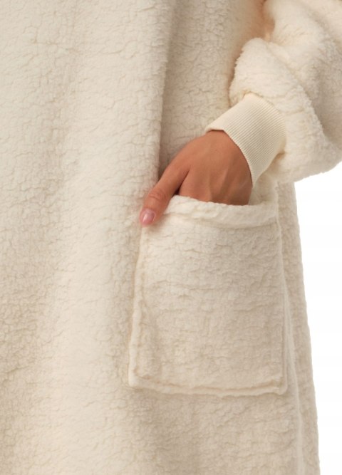 Pluszowa bluza OVERSIZE z KAPTUREM ciepła długa HENDERSON FUNE - L/XL Pluszowa bluza OVERSIZE z KAPTUREM ciepła długa HENDERSON FUNE - L/XL