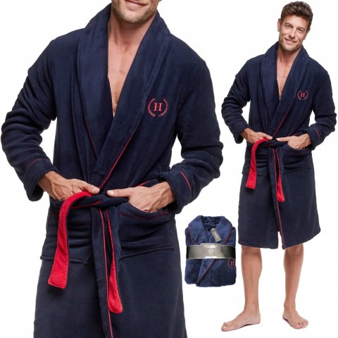 SZLAFROK męski ciepły długi HENDERSON GOT 36375-59 - 3XL
