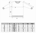 Sweter damski ciepły gruby zimowy z warkoczowym splotem MORAJ - XXL