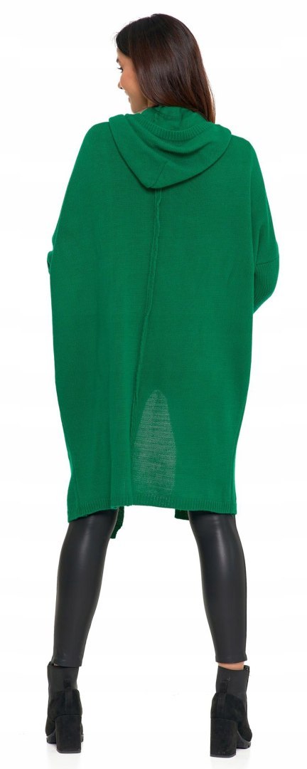 Sweter damski oversize KARDIGAN z KAPTUREM elegancki luźny długi MORAJ Sweter damski oversize KARDIGAN z KAPTUREM elegancki luźny długi MORAJ