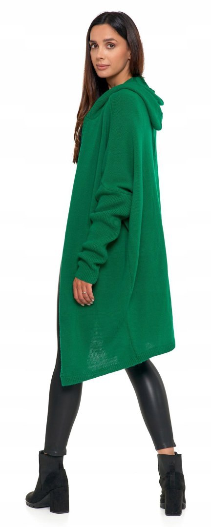 Sweter damski oversize KARDIGAN z KAPTUREM elegancki luźny długi MORAJ Sweter damski oversize KARDIGAN z KAPTUREM elegancki luźny długi MORAJ