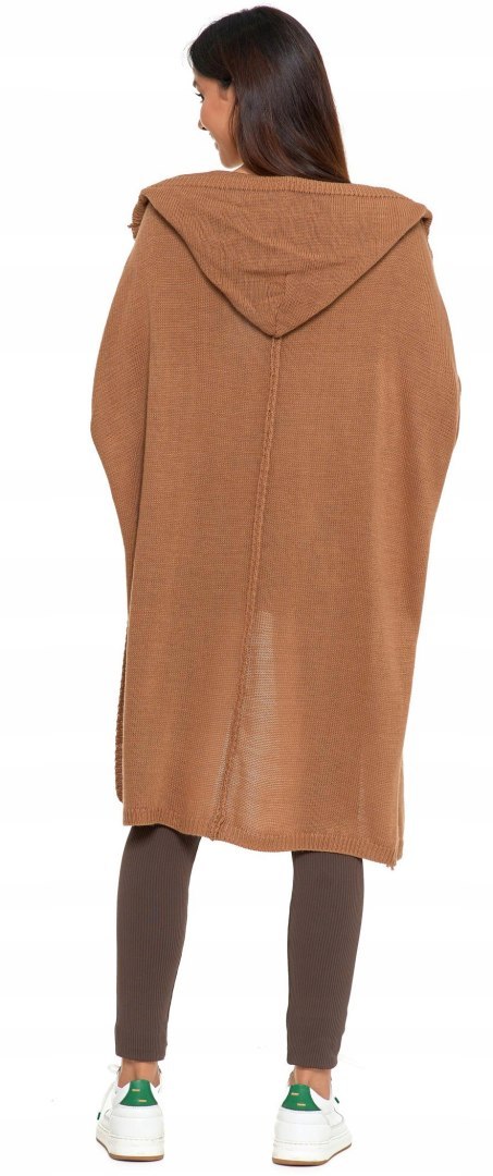 Sweter damski oversize KARDIGAN z KAPTUREM elegancki luźny długi MORAJ Sweter damski oversize KARDIGAN z KAPTUREM elegancki luźny długi MORAJ
